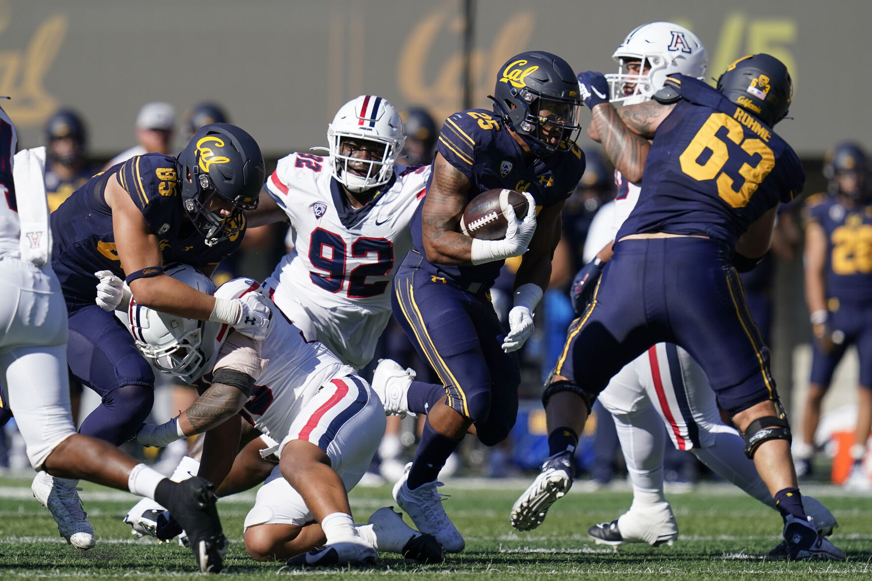 Arizona at Cal college football, 2022